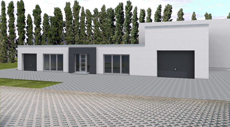 Neubau KFZ-Werkstatt