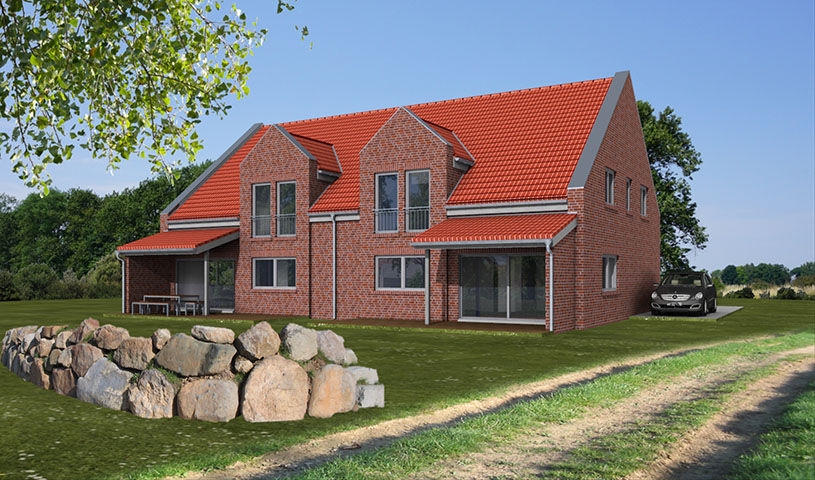 Neubau Zweifamilienhaus