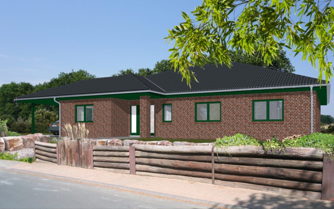 Neubau Winkelbungalow